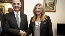 Γεννηματά στον Μοσκοβισί: Μείωση πλεονασμάτων για να τονωθεί η ανάπτυξη