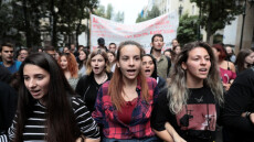 Νέο φοιτητικό συλλαλητήριο στα Προπύλαια 