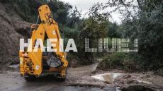 Ηλεία: Κόπηκε ο δρόμος τη νύχτα στο Μουζάκι λόγω των κατολισθήσεων