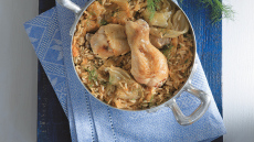 Κότα με λάχανο τουρσί