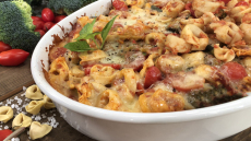 Τορτελίνια με μπρόκολο και παρμεζάνα