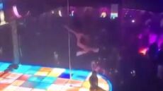 Τρομακτικό ατύχημα για στρίπερ: Έπεσε από ύψος 6 μέτρων, έσπασε το σαγόνι αλλά συνέχισε το twerking