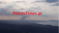 Φωτιά στην Στροφυλιά Αχαΐας, τέθηκε υπό έλεγχο από την πυροσβεστική
