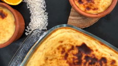 Ρυζόγαλο φούρνου με άρωμα πορτοκαλιού