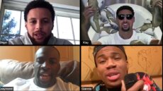 Αντετοκούνμπο: Η «τηλεδιάσκεψη» με τους Ουόριορς στην καραντίνα