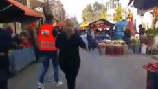 Απαγόρευση κυκλοφορίας: Συνωστισμός σε λαϊκή αγορά στο Παγκράτι - Δείτε βίντεο