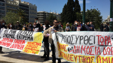 Μαθητική συγκέντρωση έξω από τη Βουλή: «Αγωνιζόμαστε για το σχολείο που θα μορφώνει και δεν θα εξοντώνει»