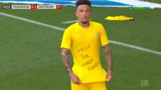 Πάντερμπορν – Ντόρτμουντ: Ο Σάντσο σκόραρε και ζήτησε δικαιοσύνη για τη δολοφονία του Φλόιντ