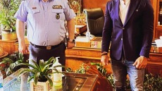 O Γιώργος Αγγελόπουλος συναντήθηκε με τον αρχηγό της ΕΛ.ΑΣ και ζήτησε την στήριξή του 