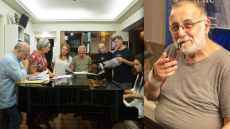 Θάνος Μικρούτσικος: Μια πρόβα στο σπίτι του χωρίς εκείνον