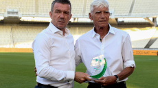 Παναθηναϊκός: Ο Σαραβάκος βράβευσε τους πρωταθλητές του βόλεϊ 