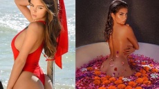 Η Ντέμι Ρόουζ με ανύπαρκτο μπικίνι