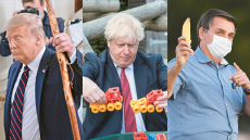 Μπόρις, Μπολσονάρο, Τραμπ: Είναι πιο επικίνδυνοι και από τον κορωνοϊό;