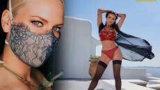 Δωρεάν μάσκες μοιράζει η Sirina φτιαγμένες από... εσώρουχα πρωταγωνιστριών