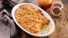 Apple crumble χωρίς γλουτένη