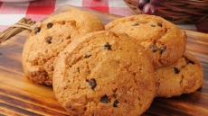 Cookies με σταγόνες σοκολάτας χωρίς γλουτένη