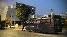 Θεσσαλονίκη: Ισχυρές αστυνομικές δυνάμεις γύρω από το Αριστοτέλειο 