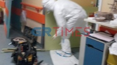 Αυτοσχέδιες ΜΕΘ στο Πανεπιστημιακό Νοσοκομείο Λάρισας – Δείτε φωτογραφίες