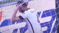 Βίντεο: Ο Κριστάντε της Ρόμα τιμωρήθηκε με μια αγωνιστική αποκλεισμό για... βλασφημία