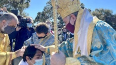 Στο Τάρπον Σπρινγκς της Φλόριντα τέλεσε τον αγιασμό των υδάτων ο Αρχιεπίσκοπος Αμερικής, Ελπιδοφόρος