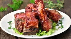 Καραμελωμένα χοιρινά παϊδάκια