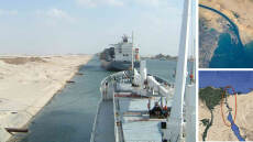 Διώρυγα Σουέζ: Ο συναρπαστικός διάπλους μέσα από τα μάτια των ναυτικών