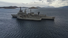 Δοκιμαστικός πλους της Φρεγάτας «Έλλη» στον Σαρωνικό - Δείτε φωτογραφίες