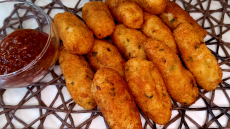 Φτιάχνουμε νηστίσιμες και vegan πατατοκροκέτες