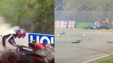 Δείτε βίντεο: Τρομακτικό ατύχημα στο Grand Prix της Ίμολα μεταξύ Ράσελ και Μπότας