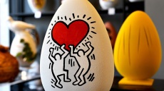 Πασχαλινά σοκολατένια αβγά-έργα τέχνης