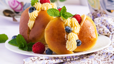 Μπαμπάδες με κρέμα