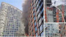 Μεγάλη φωτιά σε πολυκατοικία στο Λονδίνο - Επιχειρούν 125 πυροσβέστες