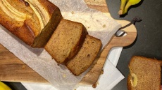 Banana bread χωρίς γλουτένη