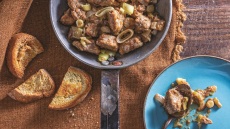 Πρασοτηγανιά