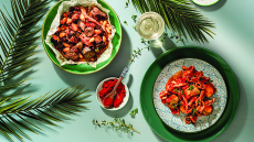 1 συκωταριά, 4 μεζέδες για κέρασμα