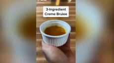 H αγαπημένη κρεμ μπρουλέ του TikTok έχει 3 υλικά