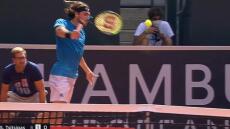 Hamburg Open: Έσπασε η ρακέτα του Τσιτσιπά κατά τη διάρκεια ενός πόντου - Δείτε βίντεο
