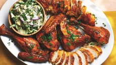 Κοτόπουλο με σάλτσα blue cheese