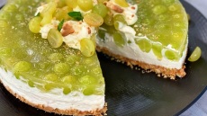 Εύκολο cheesecake σταφύλι