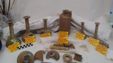 Τάφος με τρεις σκελετούς, αγγεία και νομίσματα ανακαλύφθηκε στα Νέα Στύρα