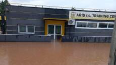 Άρης: Ζημιές ύψους 400.000 ευρώ στο προπονητικό κέντρο στο Ρύσιο από τον «Μπάλλο»