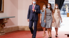 Σύσσωμη η βασιλική οικογένεια της Ισπανίας στα βραβεία «Πριγκίπισσα των Αστουριών» - Μαζί τους και η πριγκίπισσα Λεονόρ 