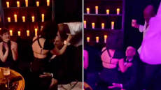 Ξεσάλωσε η Κόρτνεϊ Καρντάσιαν με τον αρραβωνιαστικό της σε γαμήλιο πάρτι