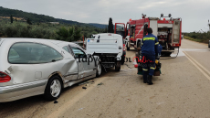 Θανατηφόρα σύγκρουση νεκροφόρας με αυτοκίνητο στους Γαργαλιάνους