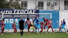 Super League 2, Απόλλων Λάρισας – Ολυμπιακός Β' 2-2: Πήραν τον βαθμό στο 95' οι «ερυθρόλευκοι»