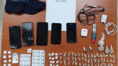 Έκτακτη έρευνα στις φυλακές Ναυπλίου, βρέθηκαν ναρκωτικά, μαχαίρι και κινητά