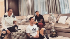 Στο σπίτι του Μέσι το τρόπαιο του Κόπα Αμέρικα