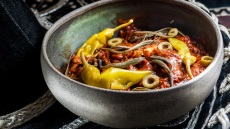 Χριστουγεννιάτικος βακαλάος «α λα βισκαίνα»