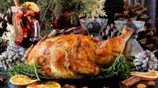 Ζουμερή γαλοπούλα με δύο κινήσεις