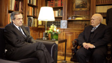 Σαμαράς για Παπούλια: Υπήρξε ένας συνεπής αγωνιστής για τα ιδεώδη του